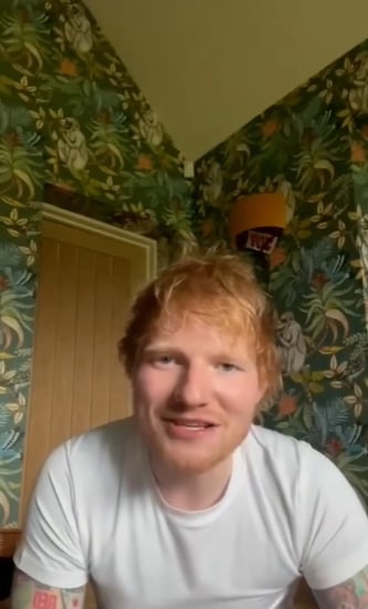 Ed Sheeran shared a glimpse of his home