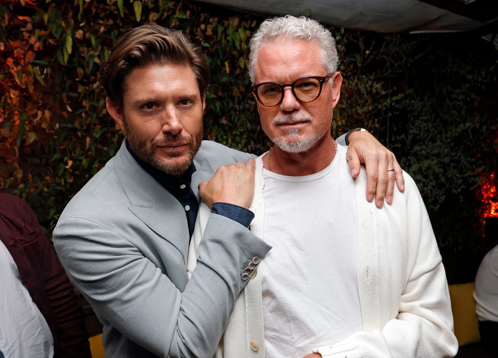 Jensen Ackles and Eric Dane attend the "Countdown" Premiere and After-Party on June 18, 2025 in Los Angeles, California