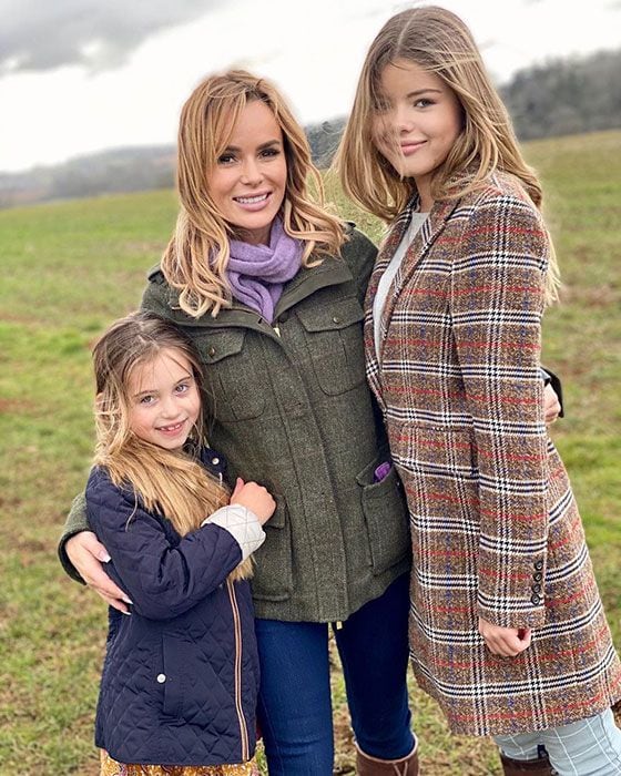 amanda holden and her daughters