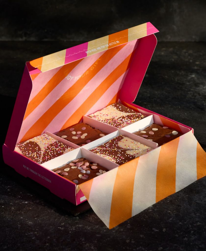 M&S Confetti Indulgent Chocolate Brownies Letterbox Gift