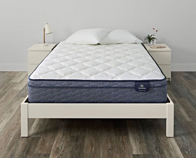 serta sleep true malloy plush euro top mattress