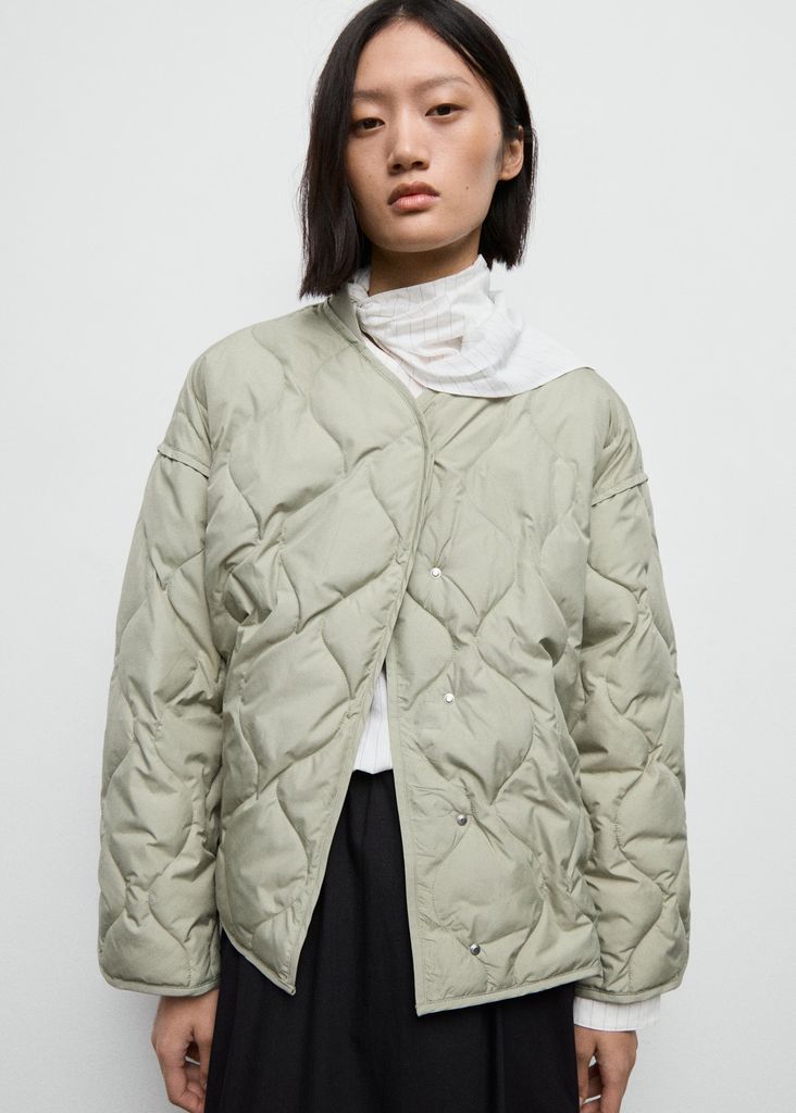 Mango quilted jacket