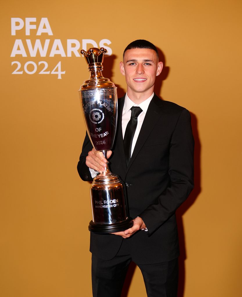 Phil won the PFA Players' Player of the Year award