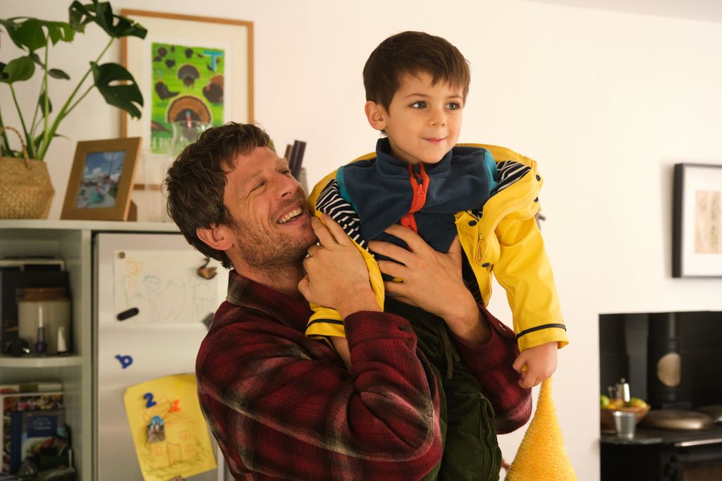 JAMES NORTON as Pete with Theo in Playing Nice