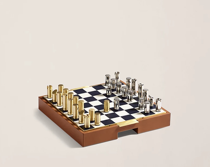 Fowler Chess and Draughts Game Gift Set - Ralph Lauren