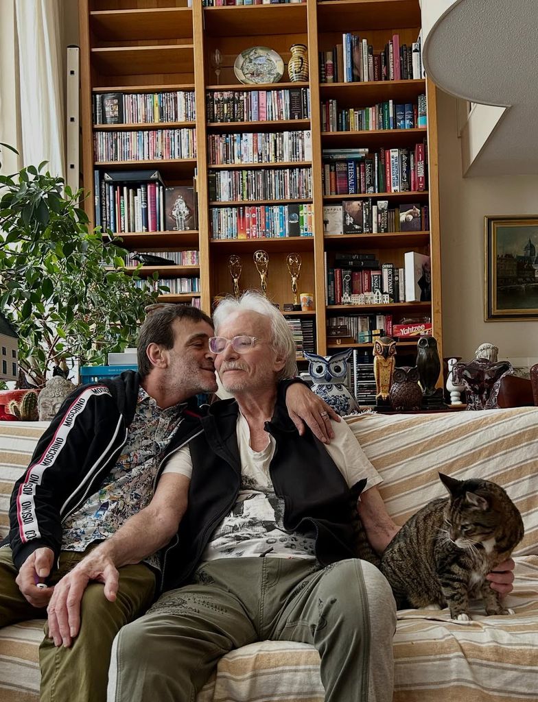 Claudio and Anthony in their home