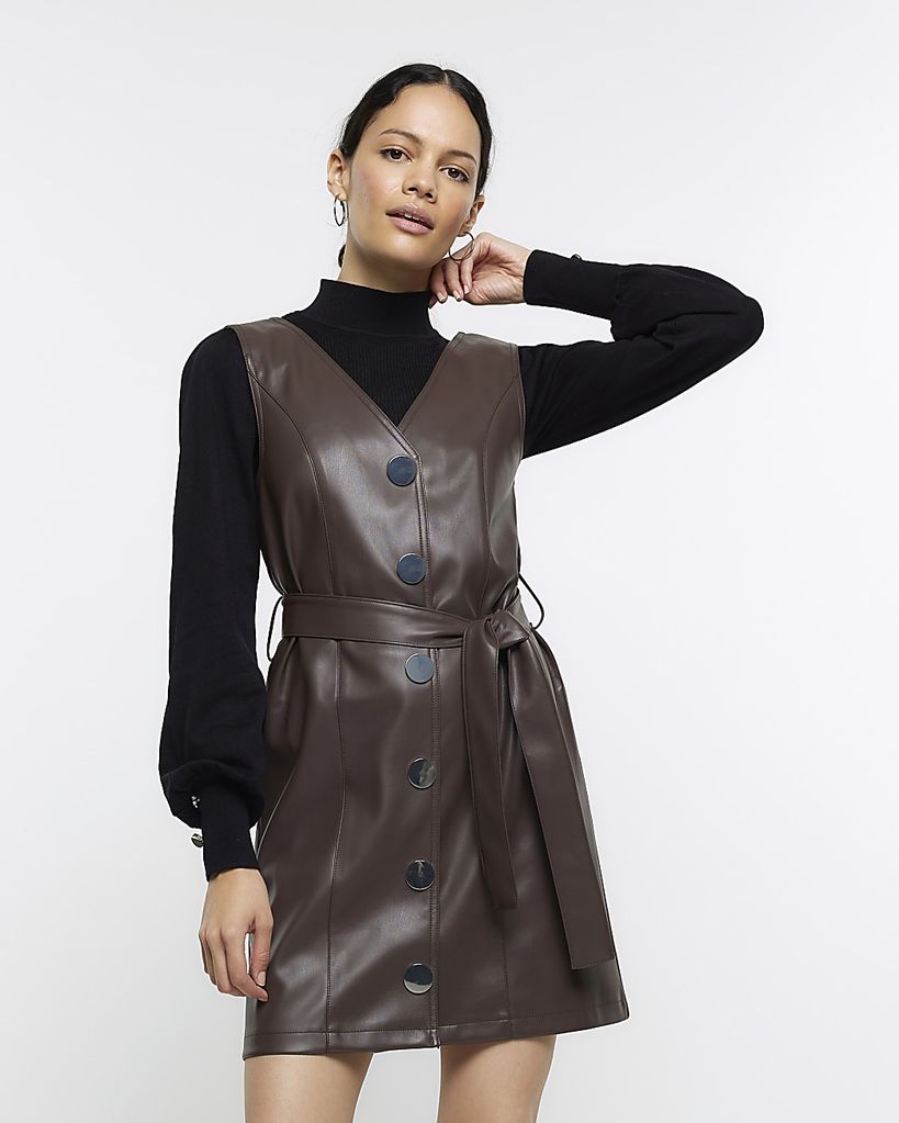 RI leather dress