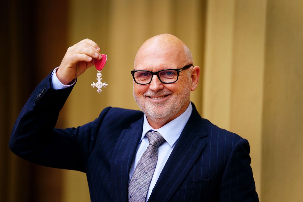  Hairdresser Samuel McKnight, founder of Hair by Sam McKnight, after he was made an MBE for services to the fashion and beauty industry