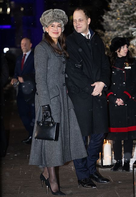 Sophie Winkleman wows in fitted coat and heels for royal outing | HELLO!
