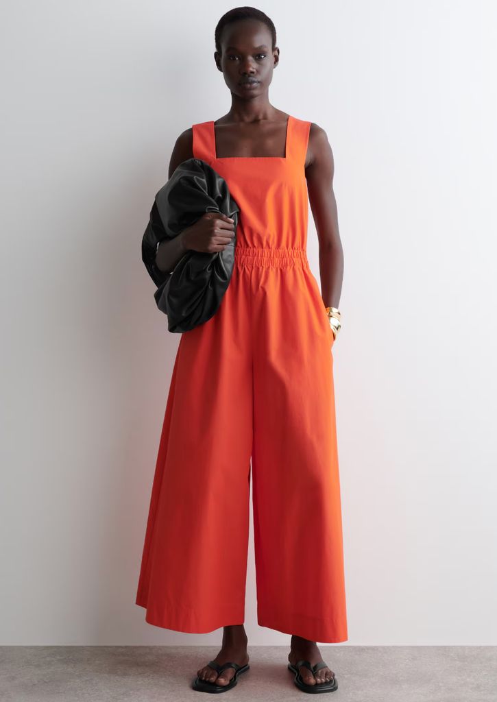 Cos Orange Jumpsuit 