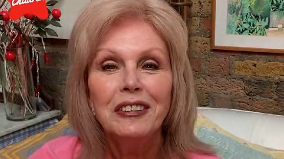 Joanna Lumley supporting Action for Children campaign