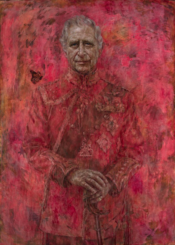 Jonathan Yeo's portrait of King Charles