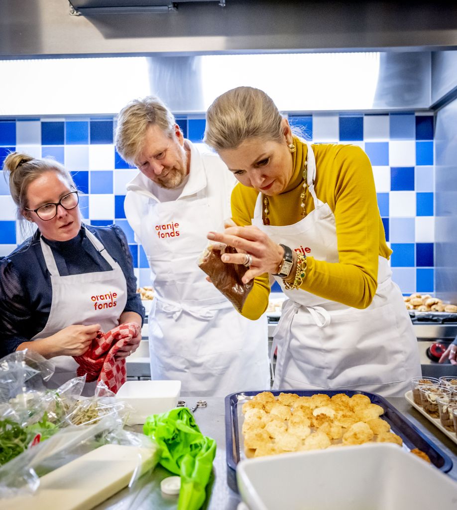 queen maxima and king willem alexander cooking 