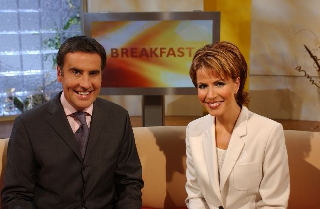 Natasha Kaplinksy and Dermot Murnaghan