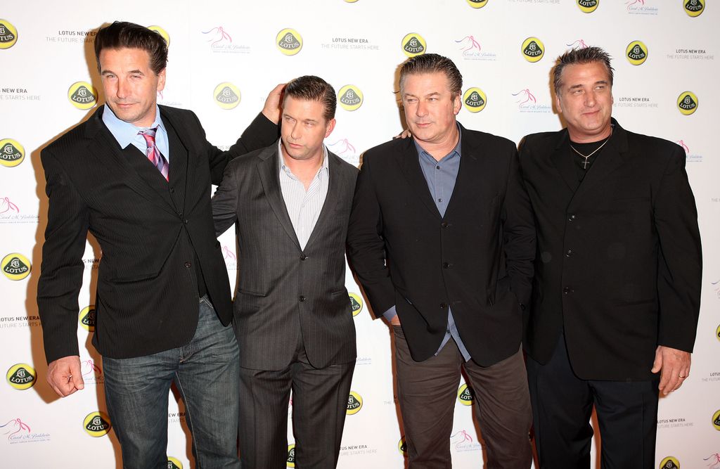 Billy Baldwin, Stephen Baldwin, Alec Baldwin and Daniel Baldwin attend the Lotus Cars Launch