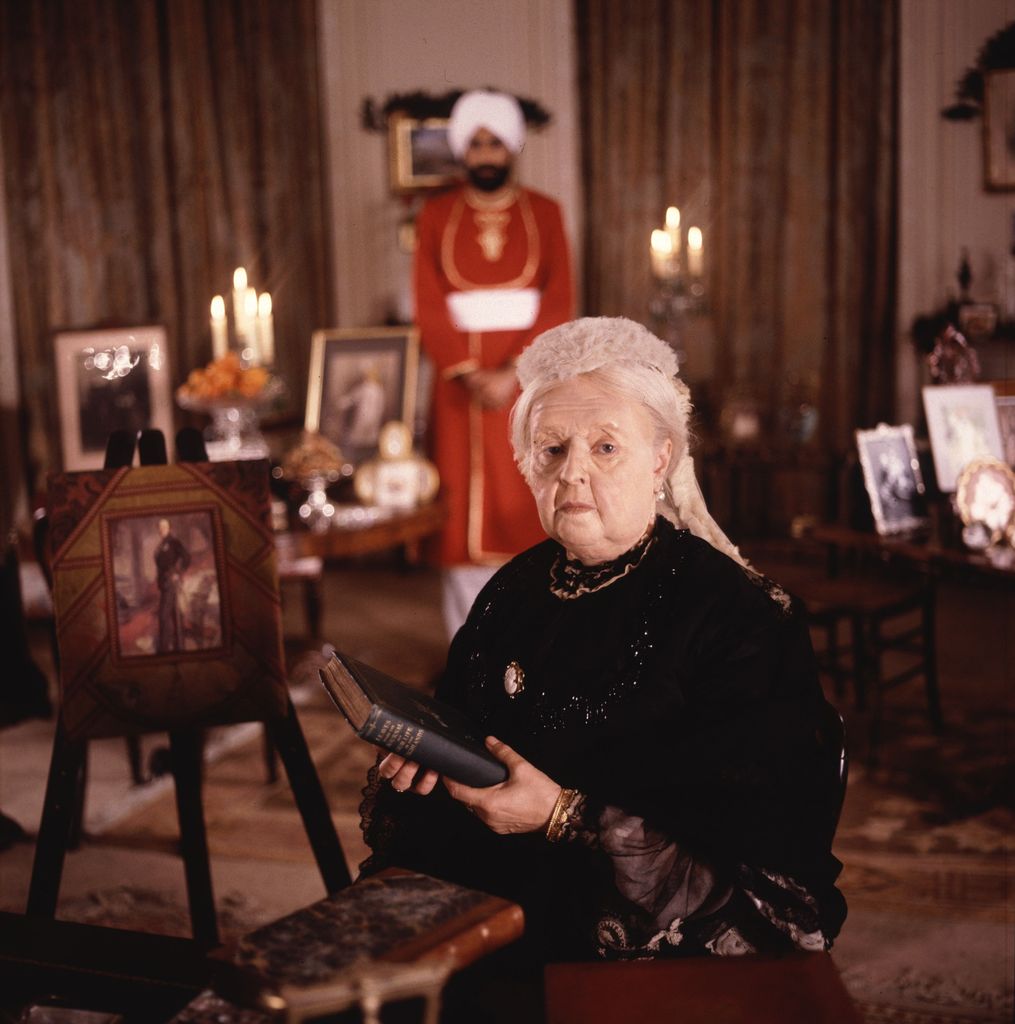 Prunella as Queen Victoria in Queen Victoria - An Evening at Osborne'