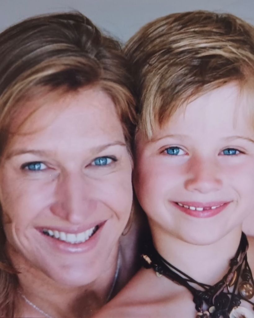 Jaden Agassi and Steffi Graf 