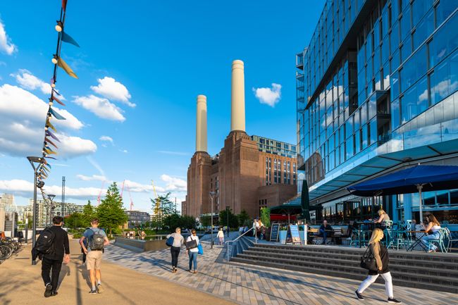 battersea power station external