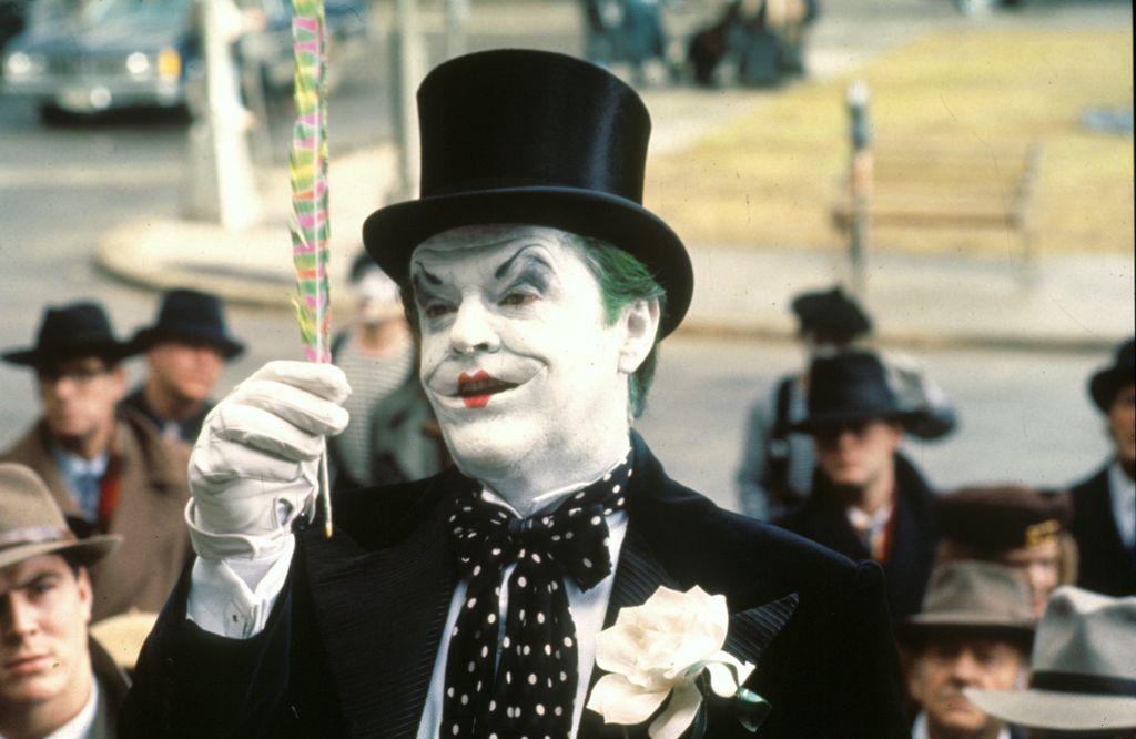 Jack Nicholson as the Joker in Batman