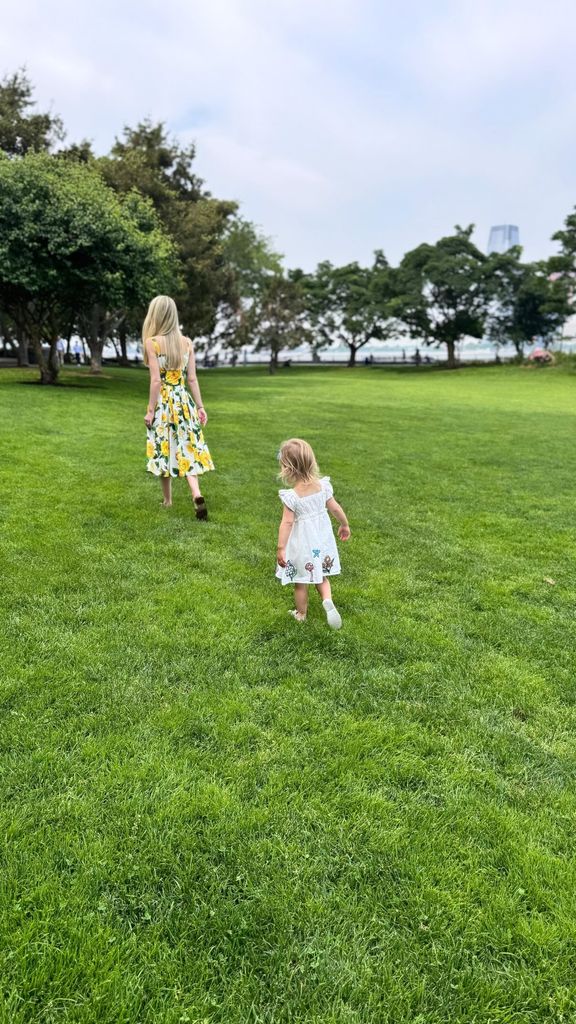 Lady Kitty Spencer's daughter Athena looked so cute in her little sundress