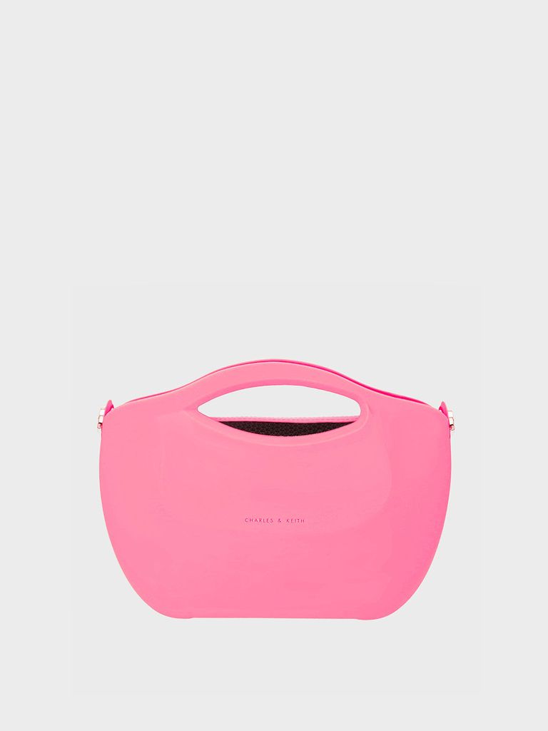 Cocoon Curved Bag - Charles & Keith
