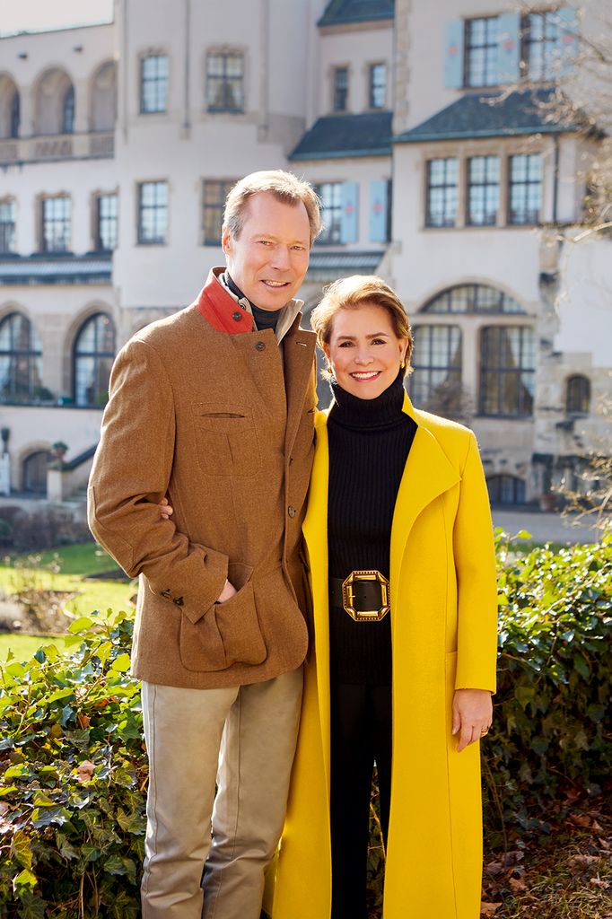Maria Teresa with her husband who, at 70 and after reigning for the last 25 years, is enthusiastically getting ready for a very active retirement