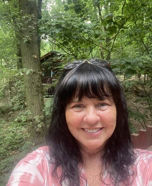 coleen nolan woodland selfie
