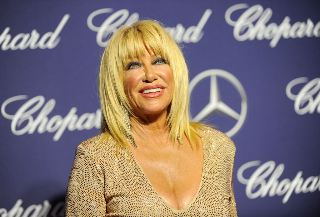 Actress Suzanne Somers attends the 28th Annual Palm Springs International Film Festival Film Awards Gala at the Palm Springs Convention Center on January 2, 2017 in Palm Springs, California.