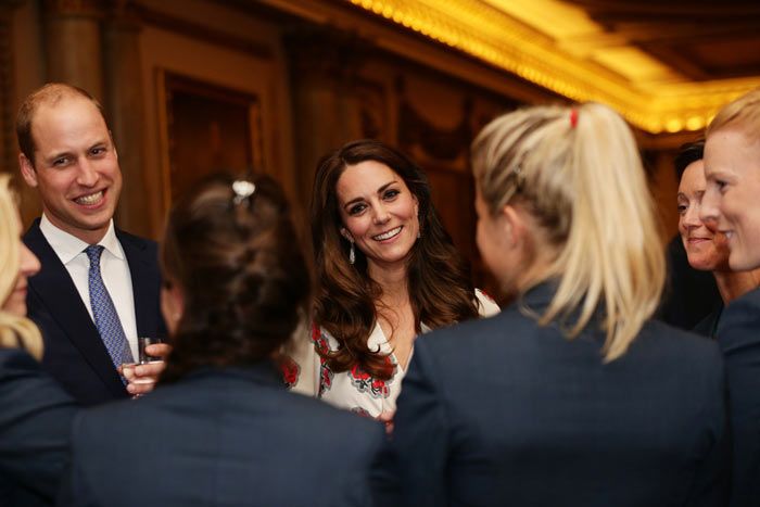 Kate and William meet Olympic heroes