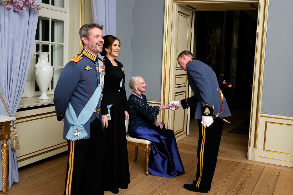 The dinner was held at Frederik and Mary's official residence