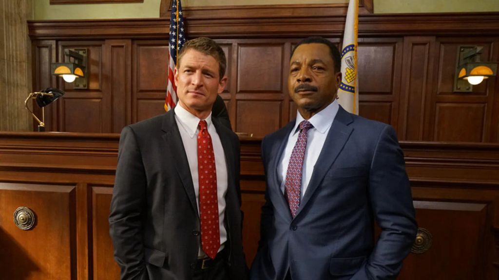 Carl Weathers in Chicago Justice alongside Philip Winchester