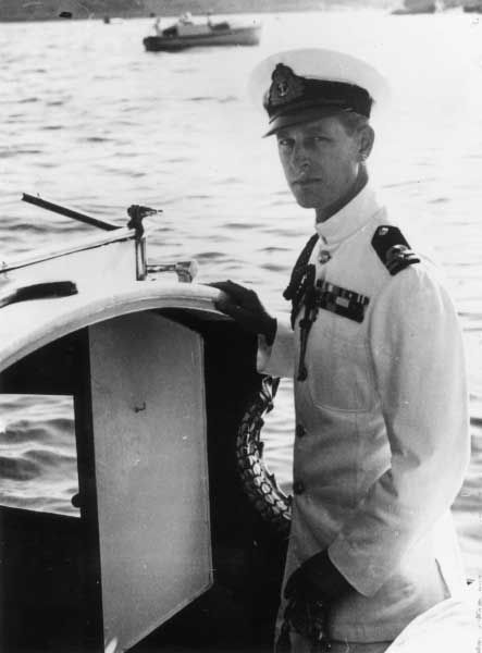 prince philip navy career