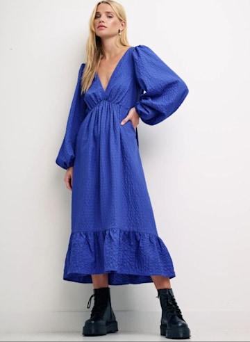 blue smock dress nobodys child 