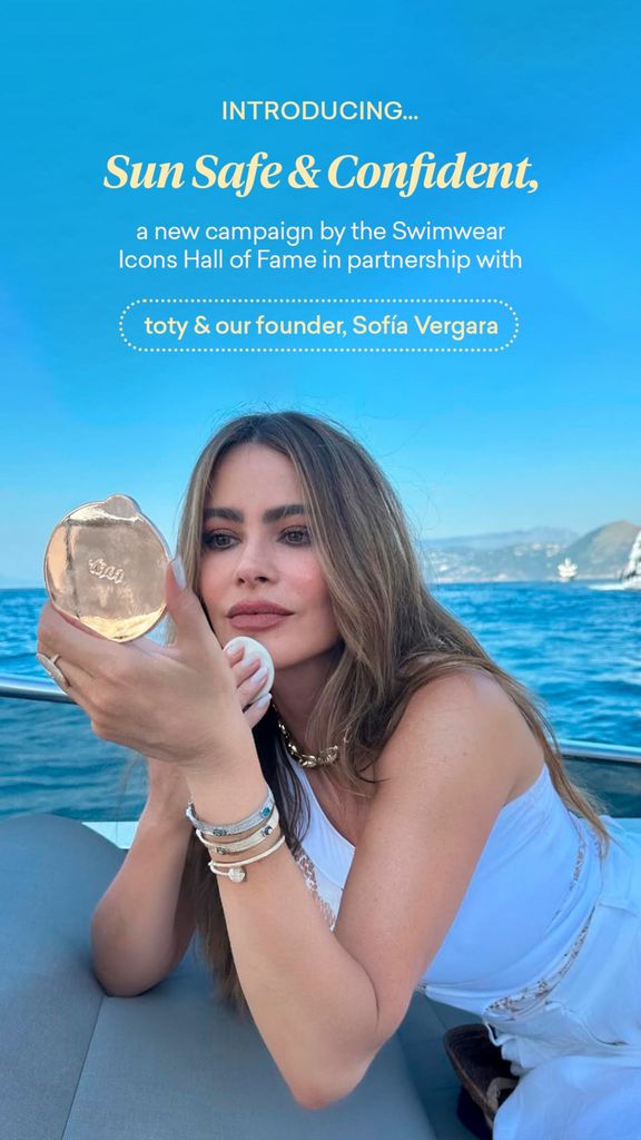 Sofia is a huge advocate of SPF