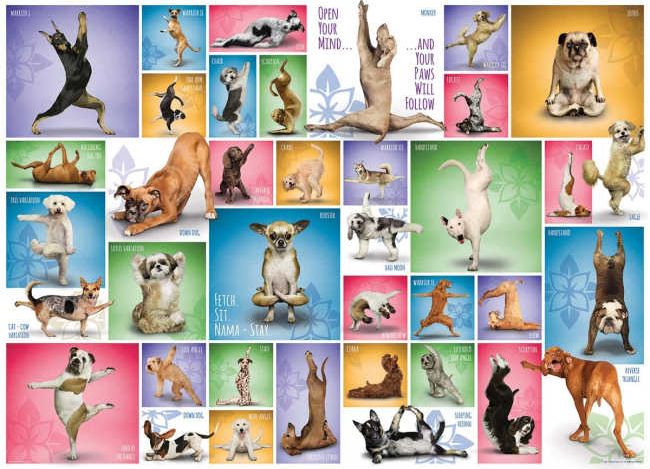 yoga dogs best jigsaw puzzle