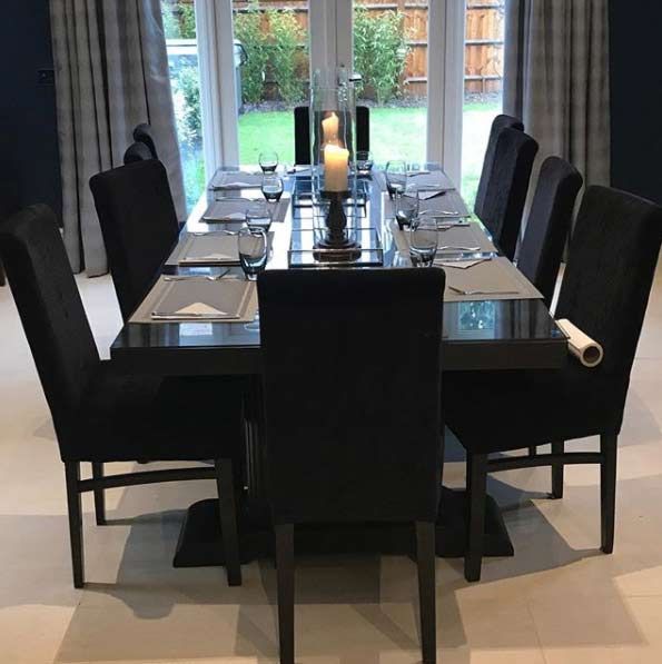 Peter Andre house dining room