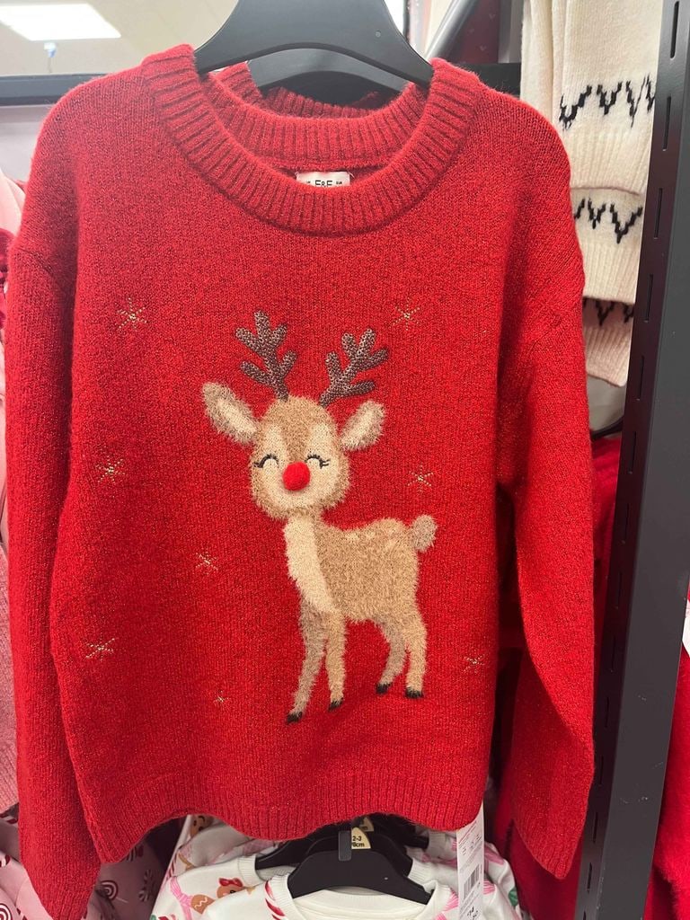 Tesco reindeer knit
