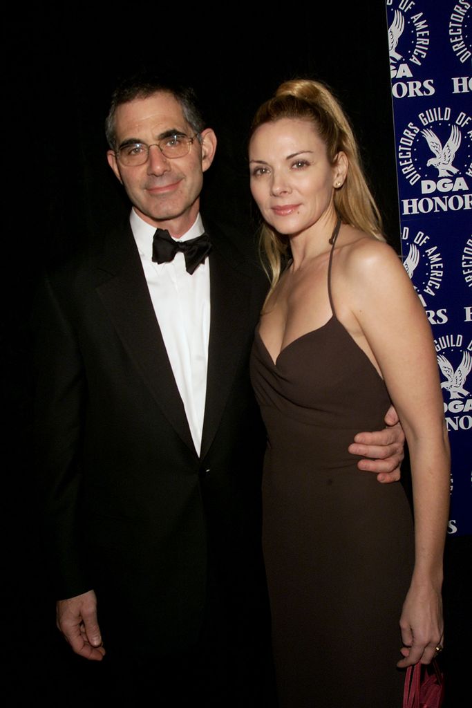 Kim Cattrall with third husband Mark Levinson in 2000