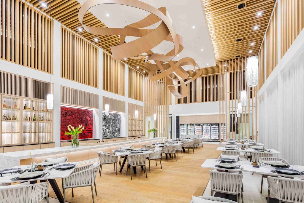 The Asiatique restaurant before its transformation for the show