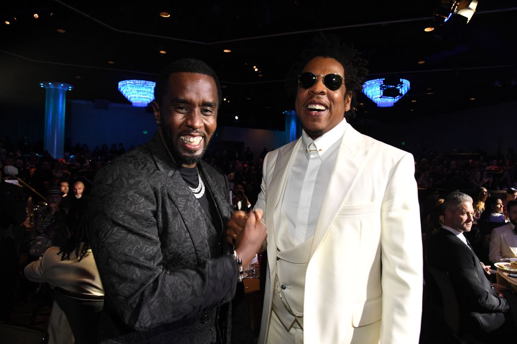 Sean 'Diddy' Combs and Jay-Z in 2020