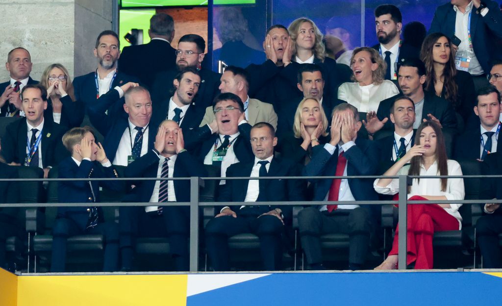 Prince George's three-word reaction during tense moment at Euro 2024 ...