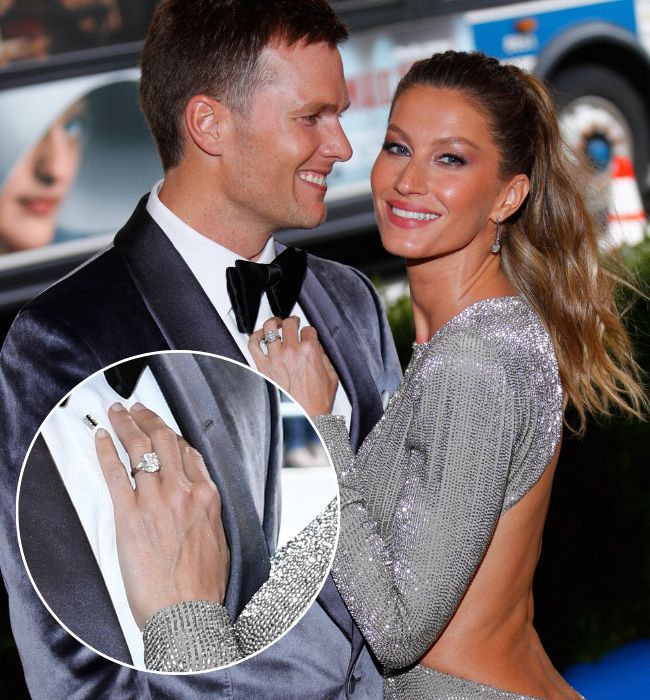 Gisele Bündchen & Tom Brady engaged for JUST one month – see $145k ring