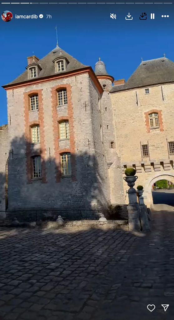 Cardi B's French Castle