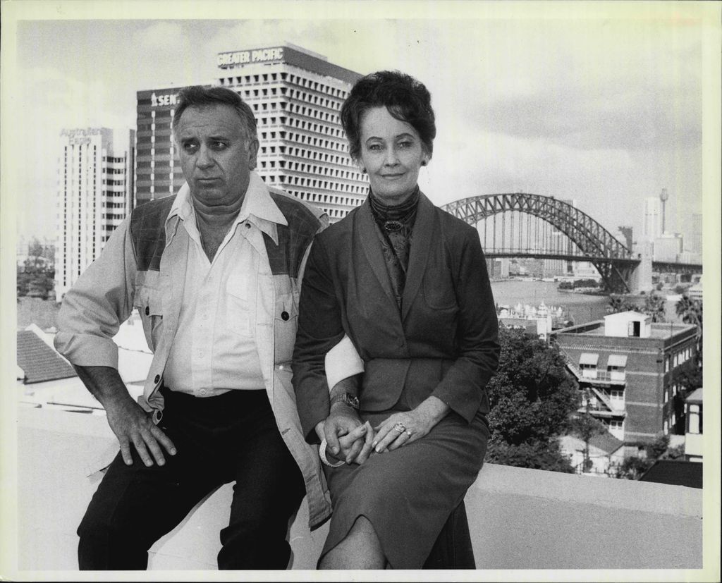 American ghost hunters Lorraine and Ed Warren