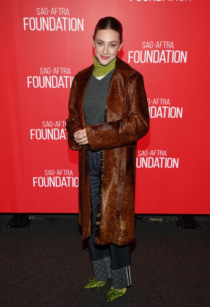Lili Reinhart attends SAG-AFTRA Foundation Conversations: "Hal & Harper" at SAG-AFTRA Foundation Robin Williams Center on November 24, 2025 in New York City. (Photo by Manny Carabel/Getty Images)