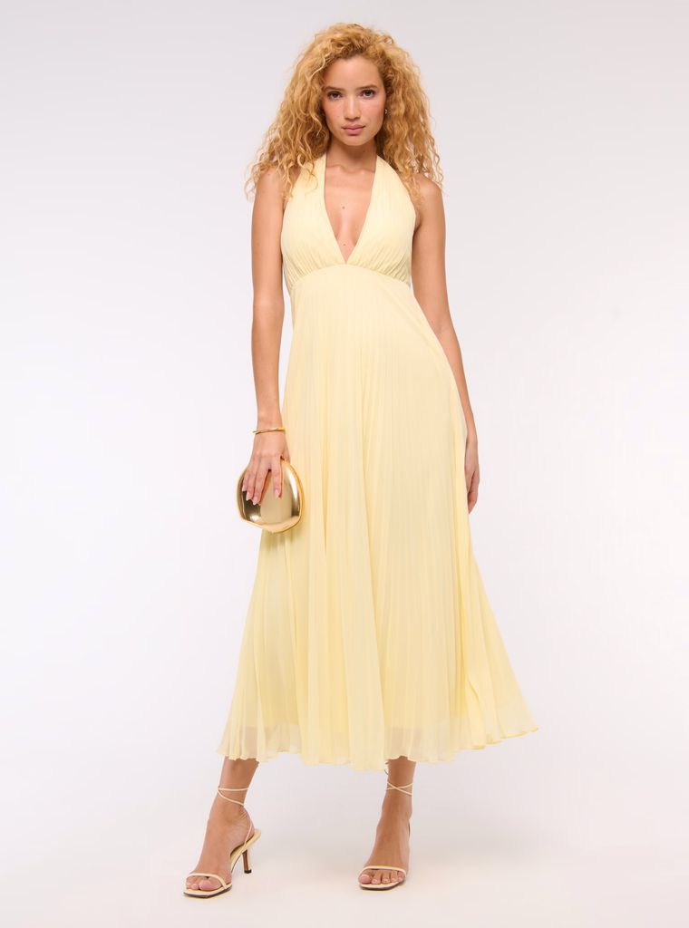 Abercrombie yellow dress