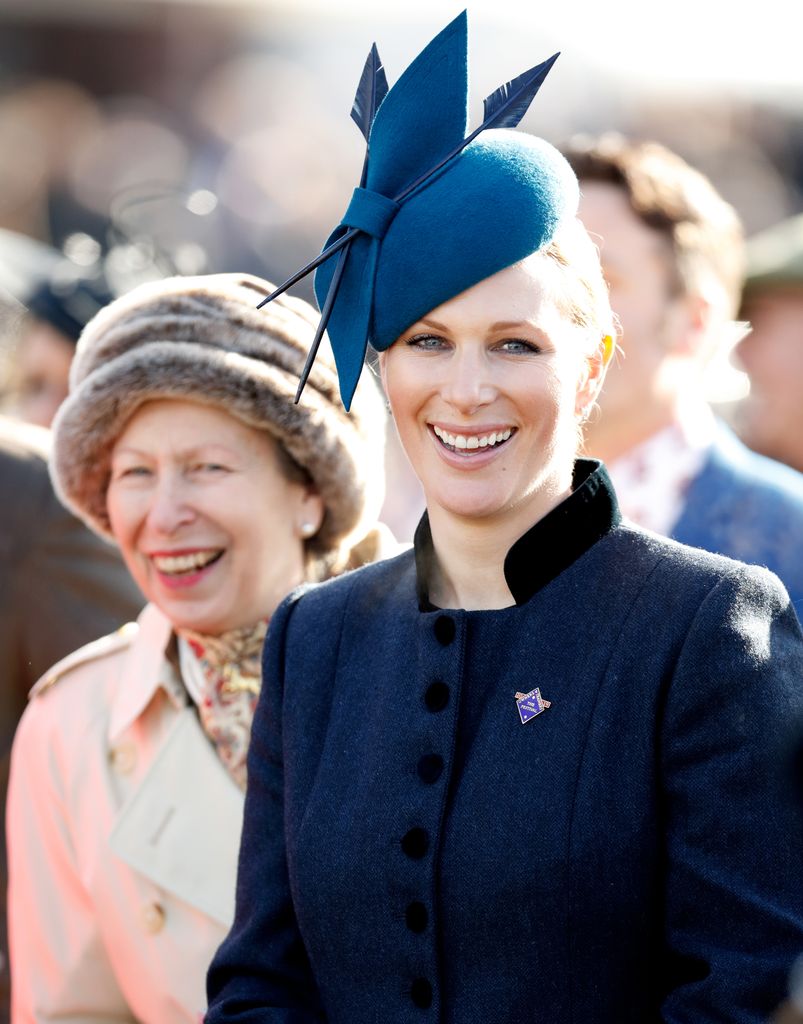 Zara first wore the cocktail hat back in 2019 at the Cheltenham races