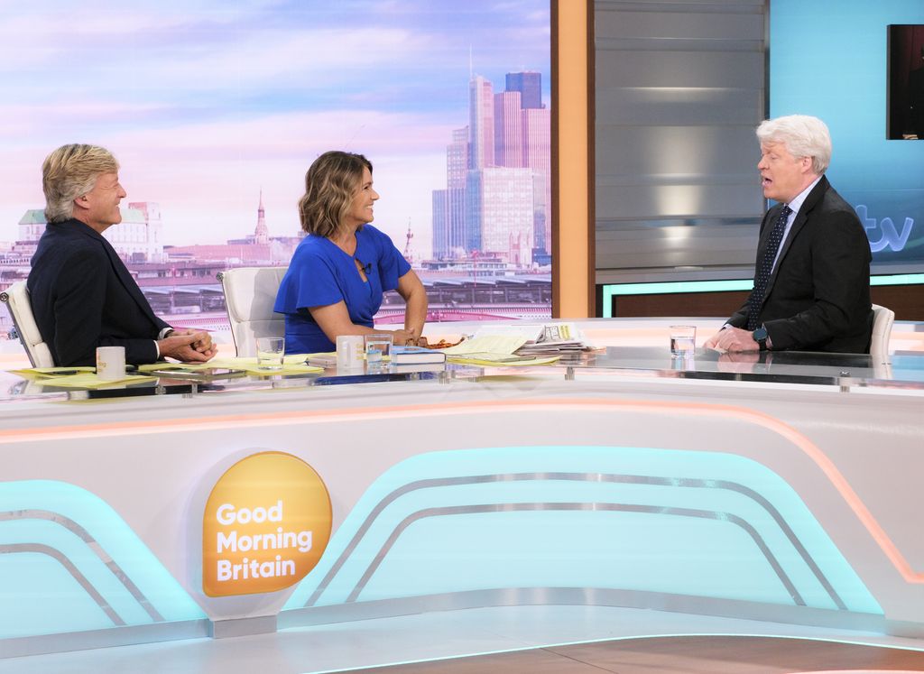 Earl Spencer spoke to hosts Susanna Reid and Richard Madeley 