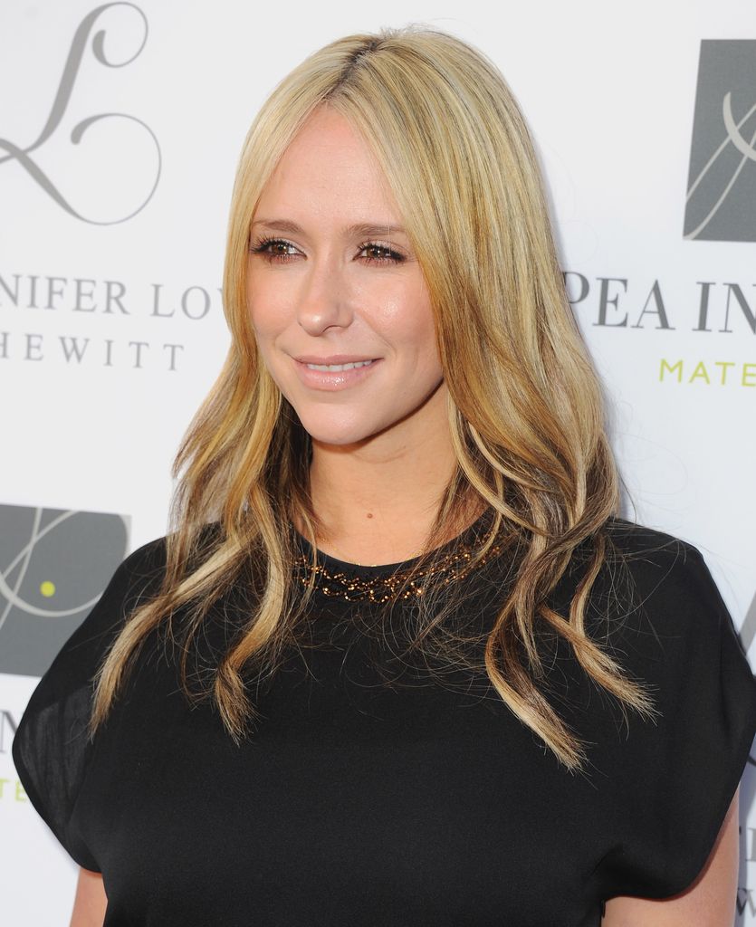 Jennifer Love Hewitt arrives at The Launch Of "L By Jennifer Love Hewitt" at A Pea In The Pod on April 1, 2014 in Beverly Hills, California