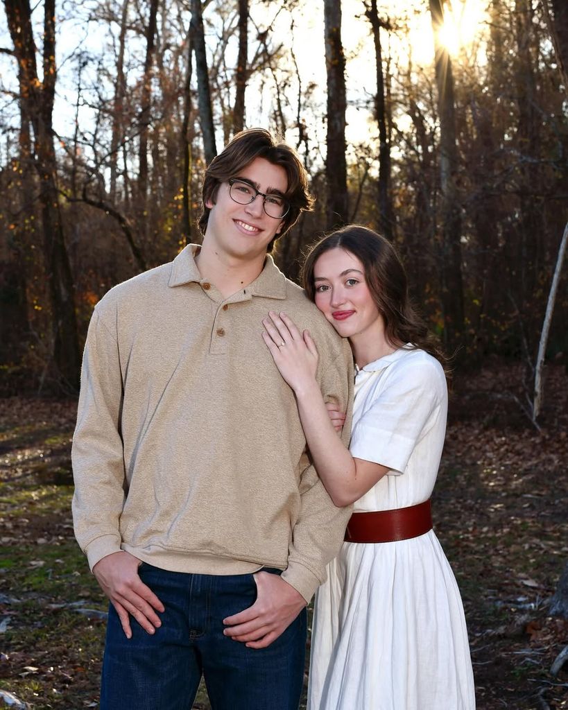Merritt Robertson and her husband